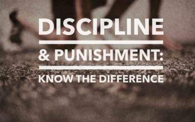 Discipline and Punishment: Know the Difference
